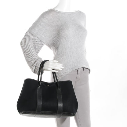 Hermes Toile Negonda Garden Party Tote 36 MM Black 2 of 9