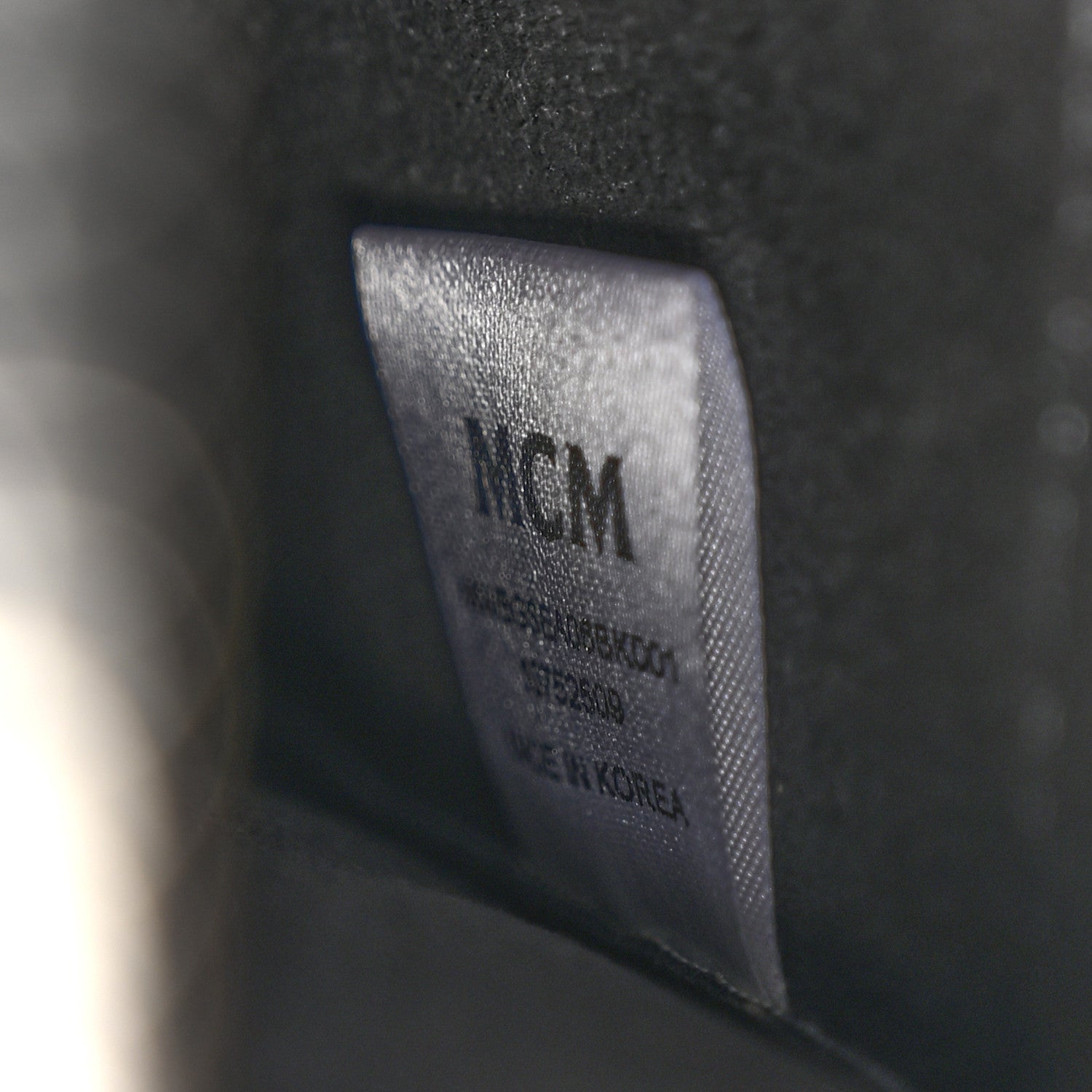 MCM Lauretos Lurex Jacquard Small Ella Boston Bag Black 7 of 10
