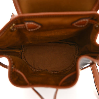 Celine Triomphe Canvas Calfskin Mini Folco Backpack Tan 5 of 11