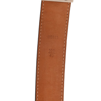 Louis Vuitton Epi Classique Belt 100 40 Black 4 of 8