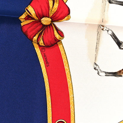 Hermes Silk Les General L'Hotte Scarf 90 4 of 4