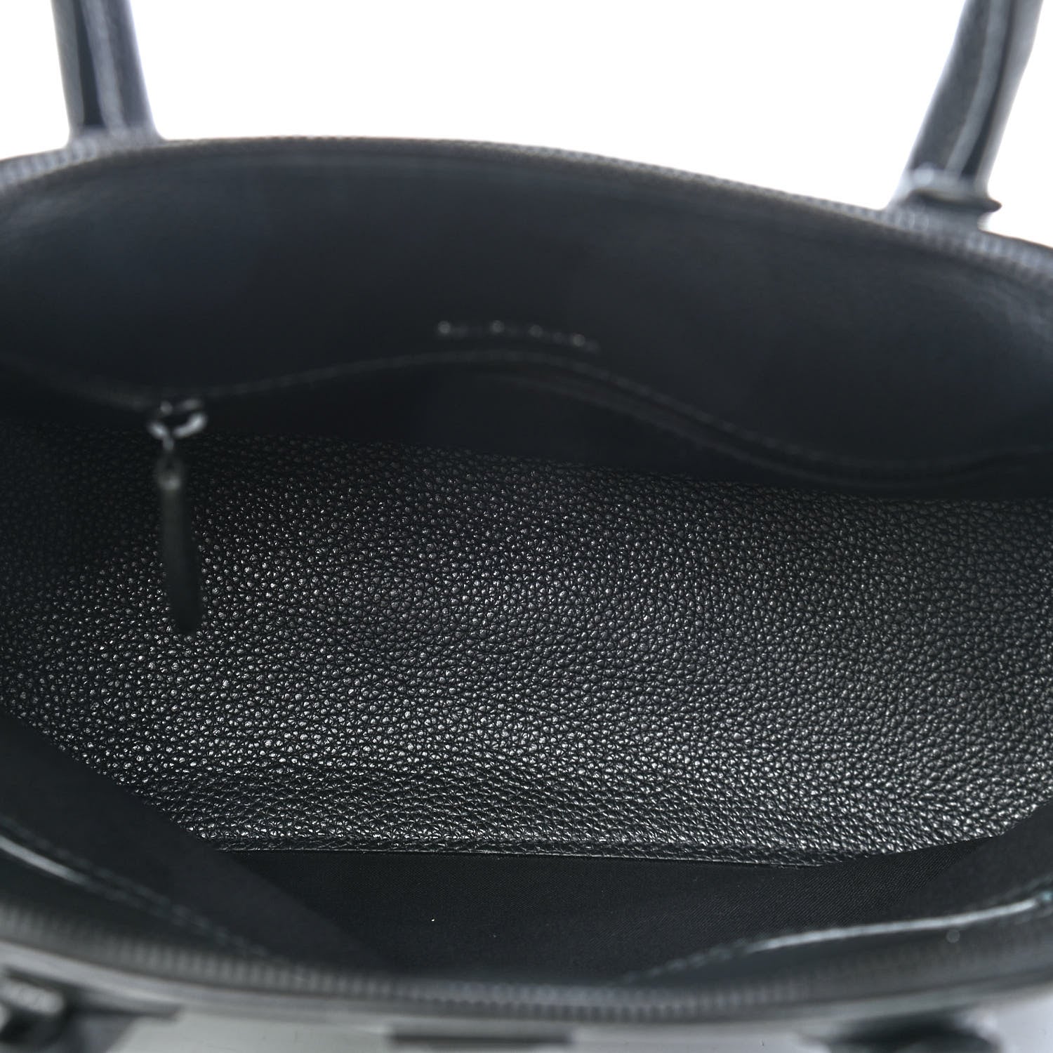 Balenciaga Supple Calfskin Rivet Small Ville Top Handle Bag Black 5 of 8