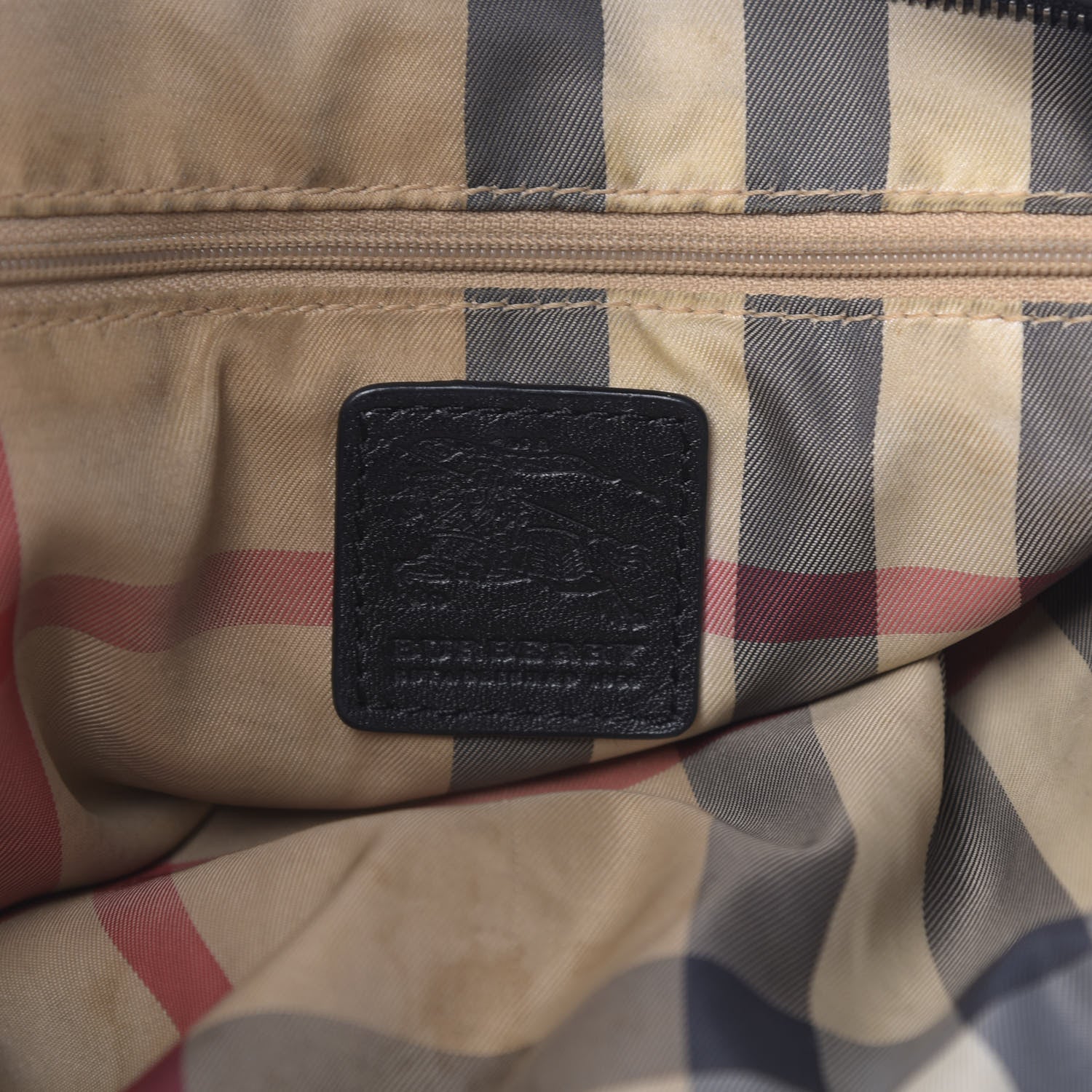 Burberry Nylon Buckleigh Packable Tote Black 5 of 14