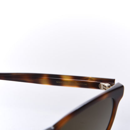 Gucci Round Frame Star Sunglasses GG0232SK Tortoiseshell 5 of 8