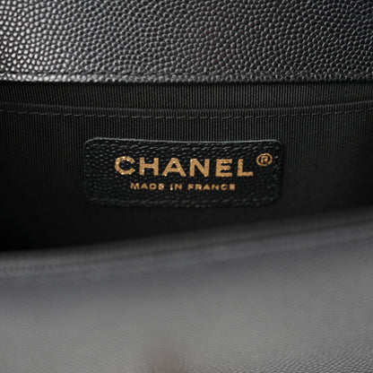 Chanel Caviar Quilted Small Boy Flap Black 6 of 12