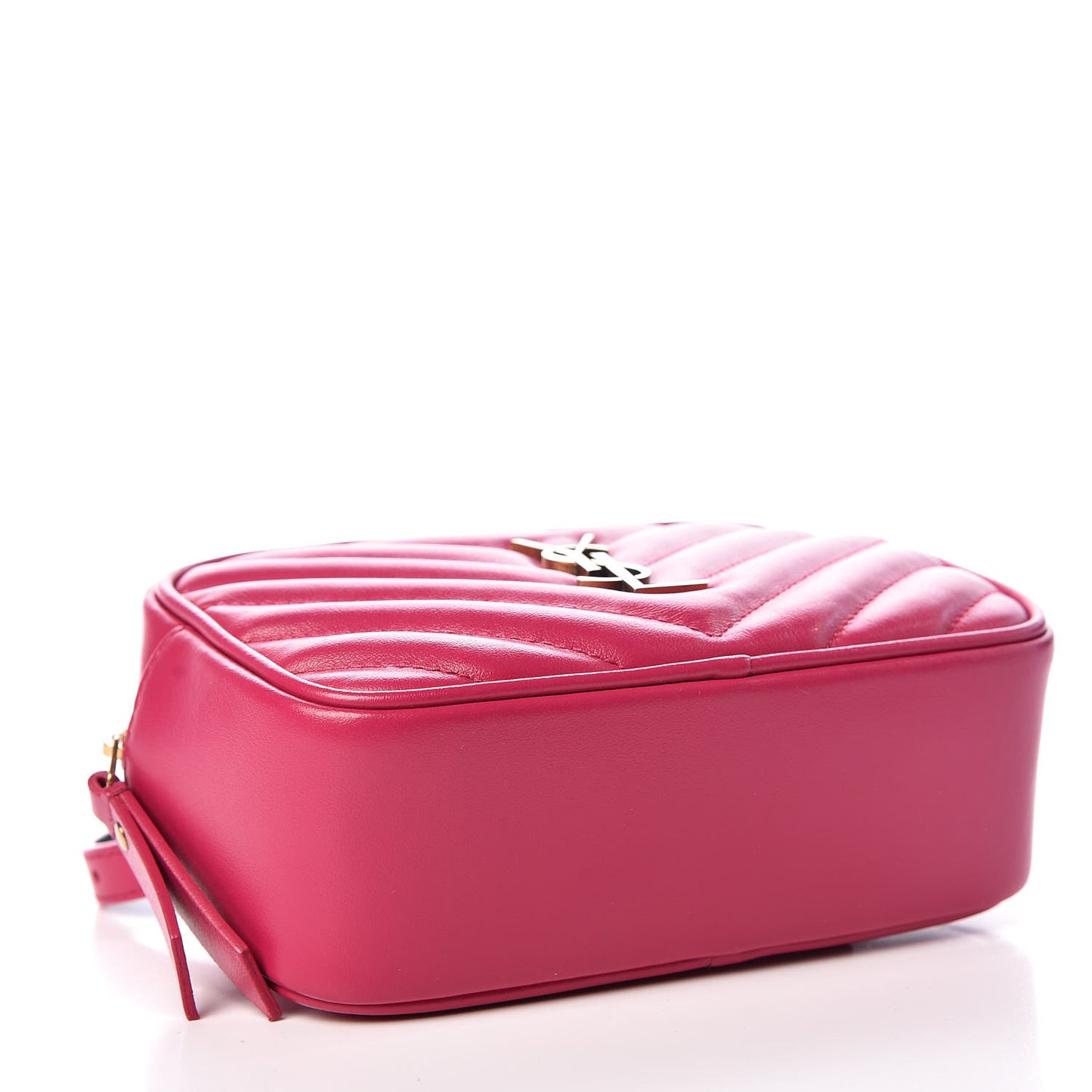 Calfskin Matelasse Monogram Lou Belt Bag Bright Pink