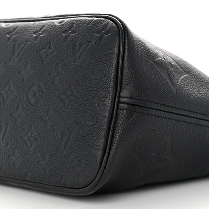 Louis Vuitton Empreinte Monogram Giant Neverfull MM Black 10 of 10