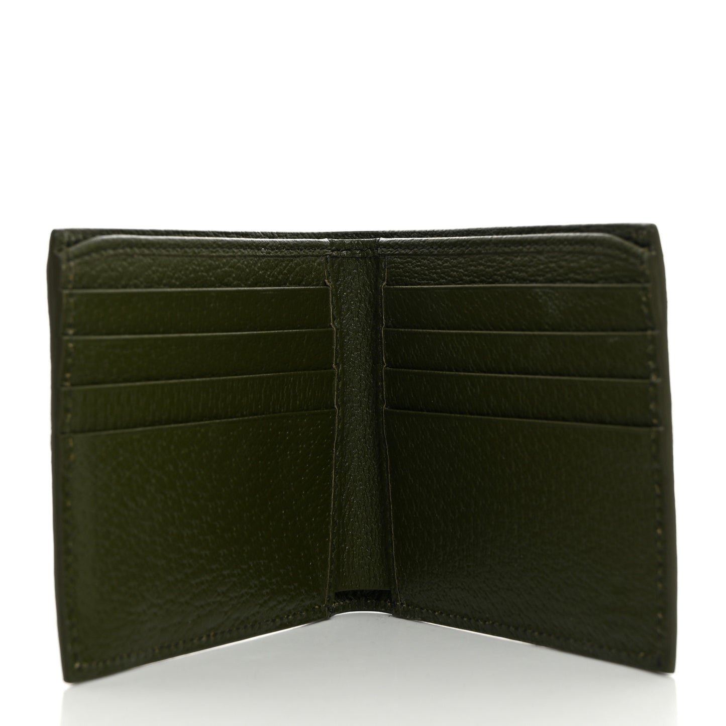 GG Supreme Monogram Bi-Fold Wallet Black