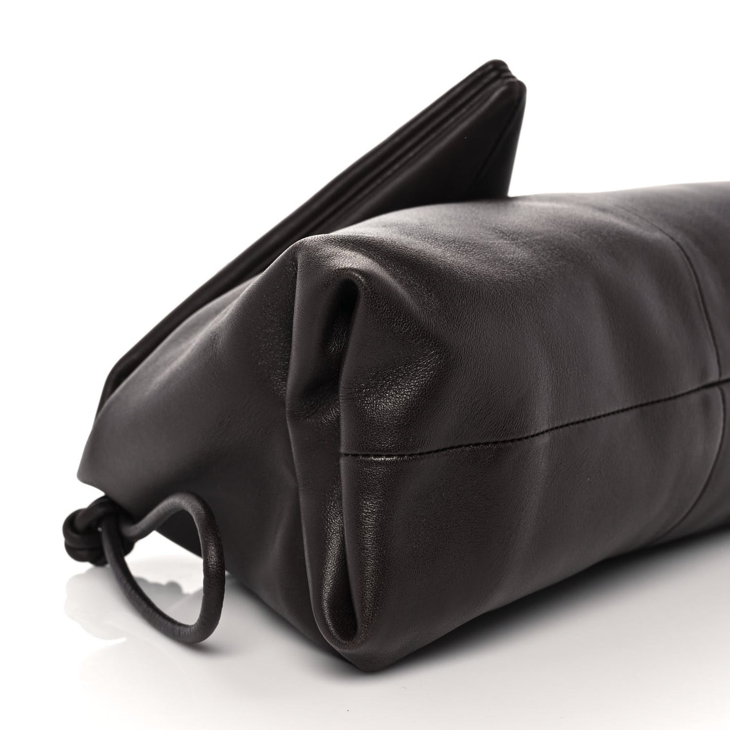 Lambskin BV Trine Clutch Fondente