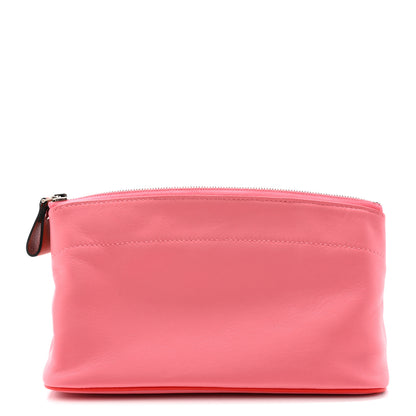 Hermes Lambskin Swift Tohubohu Pouch PM Rose Azalee Rose Jaipur 1 of 8