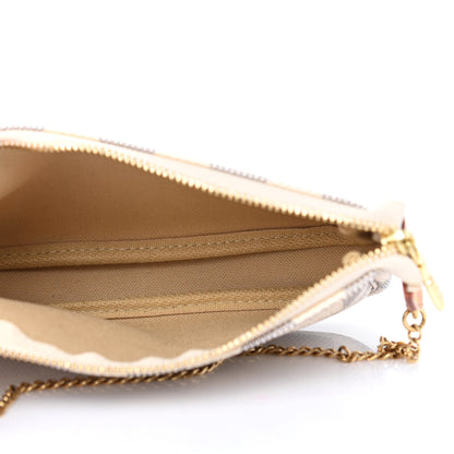 Louis Vuitton Damier Azur Mini Pochette Accessories 4 of 4