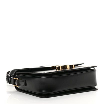 Celine Shiny Calfskin Teen Triomphe Black 3 of 10