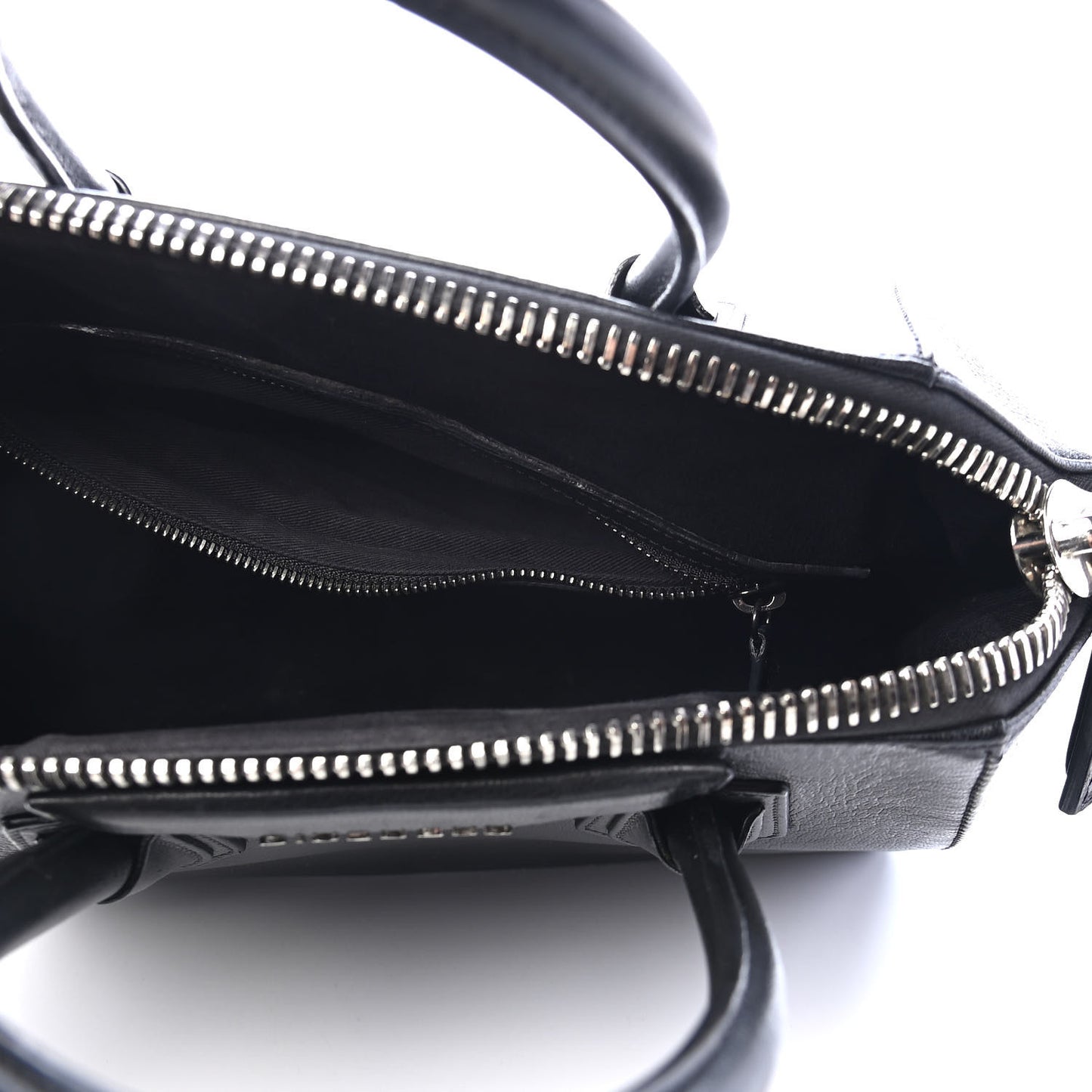 Sugar Goatskin Small Antigona Black