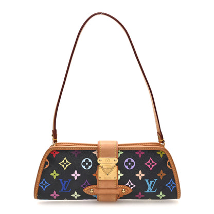 Louis Vuitton Monogram Multicolor Shirley Black 1 of 9