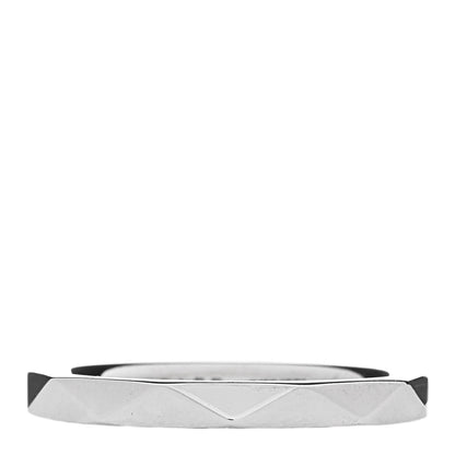 Graff 18K White Gold 2.3mm Laurence Graff Signature Wedding Band Ring 45 3.5 3 of 5
