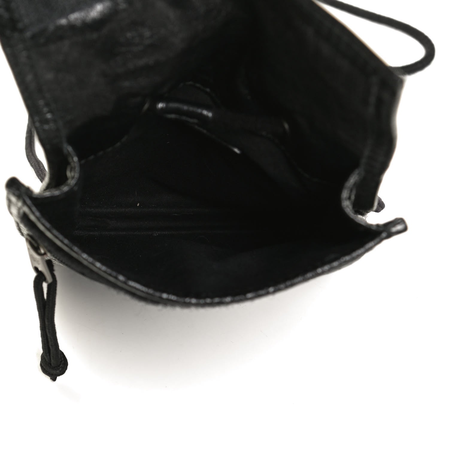 Balenciaga Agneau Arena Small Explorer Crossbody Pouch Black 5 of 11