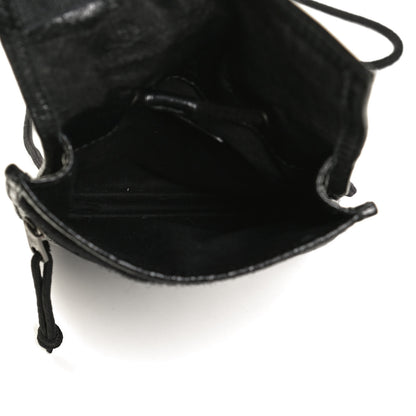 Balenciaga Agneau Arena Small Explorer Crossbody Pouch Black 5 of 11