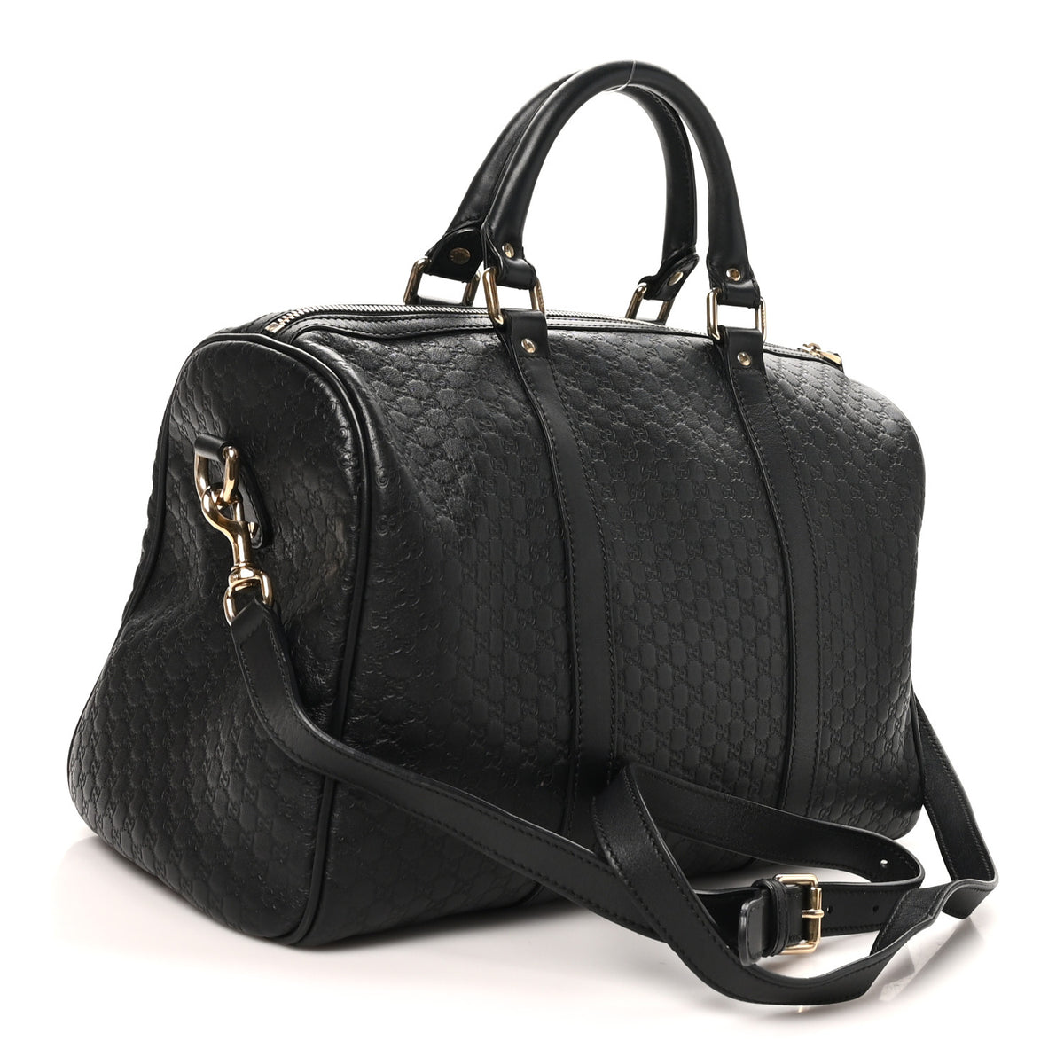 Gucci Guccissima Medium Joy Boston Black 3 of 10