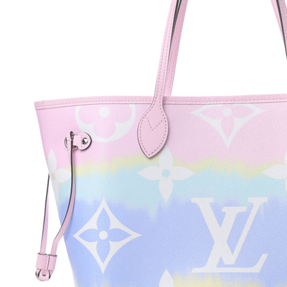 Louis Vuitton Monogram Escale Neverfull MM Pastel 10 of 12