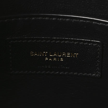 Saint Laurent Smooth Calfskin Manhattan Shoulder Bag Black 6 of 10