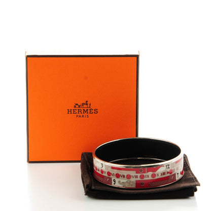 Hermes Enamel Printed Wide Astrologie Bracelet 70 5 of 5