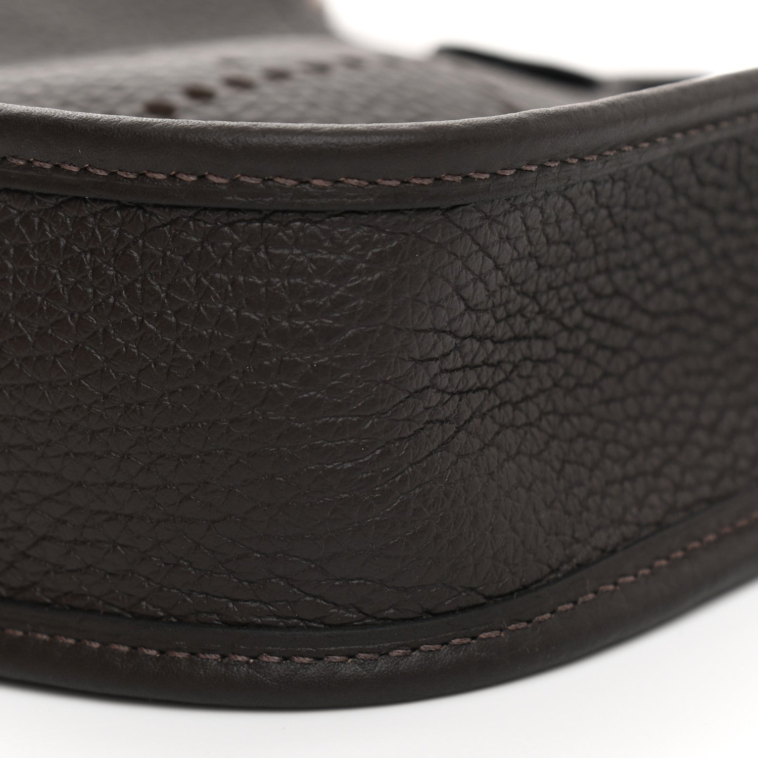 Hermes Taurillon Clemence Evelyne TPM Chocolate 18 of 21