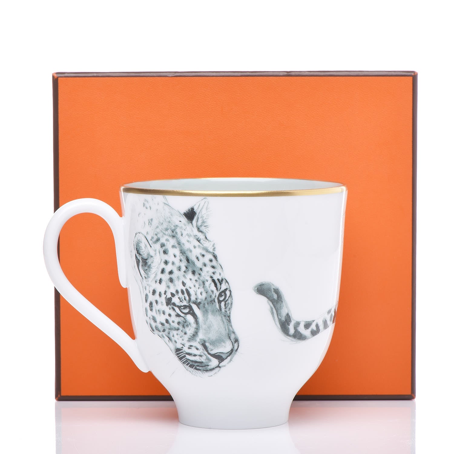 Hermes Porcelain Carnets d'Equateur Mug 7 of 7