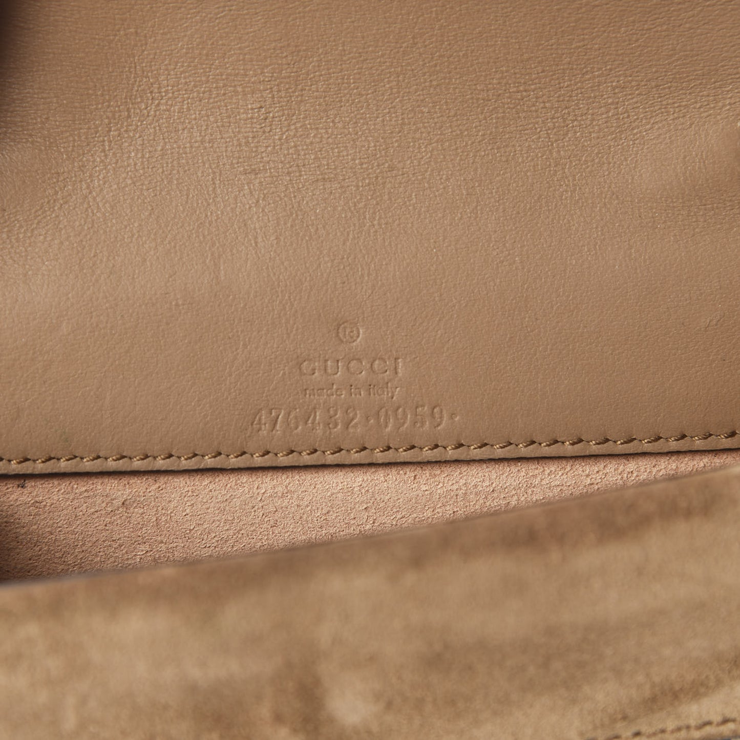 GG Supreme Monogram Super Mini Dionysus Shoulder Bag Taupe