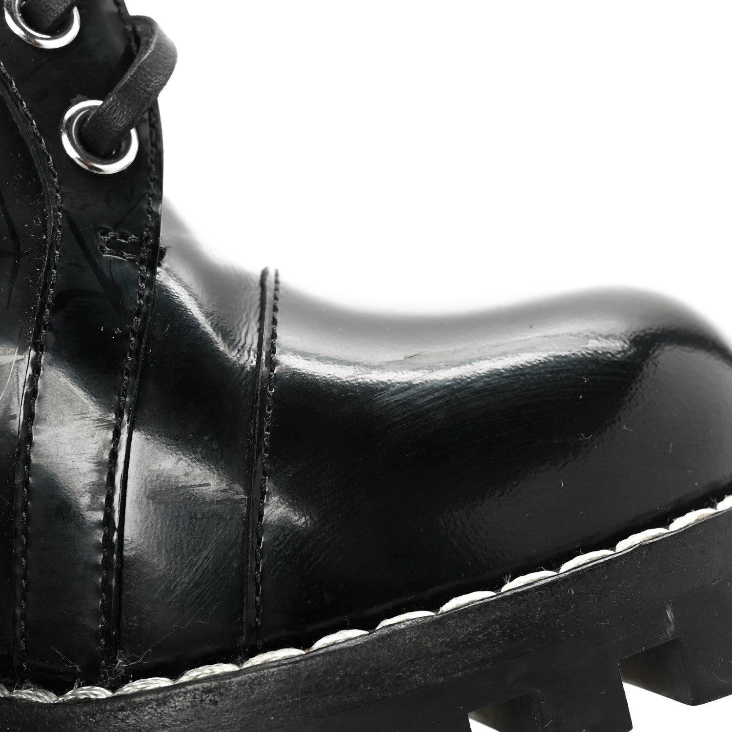 Louis Vuitton Patent Calfskin Star Trail Ankle Boots 41 Black 7 of 7