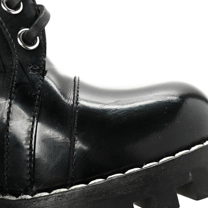 Louis Vuitton Patent Calfskin Star Trail Ankle Boots 41 Black 7 of 7