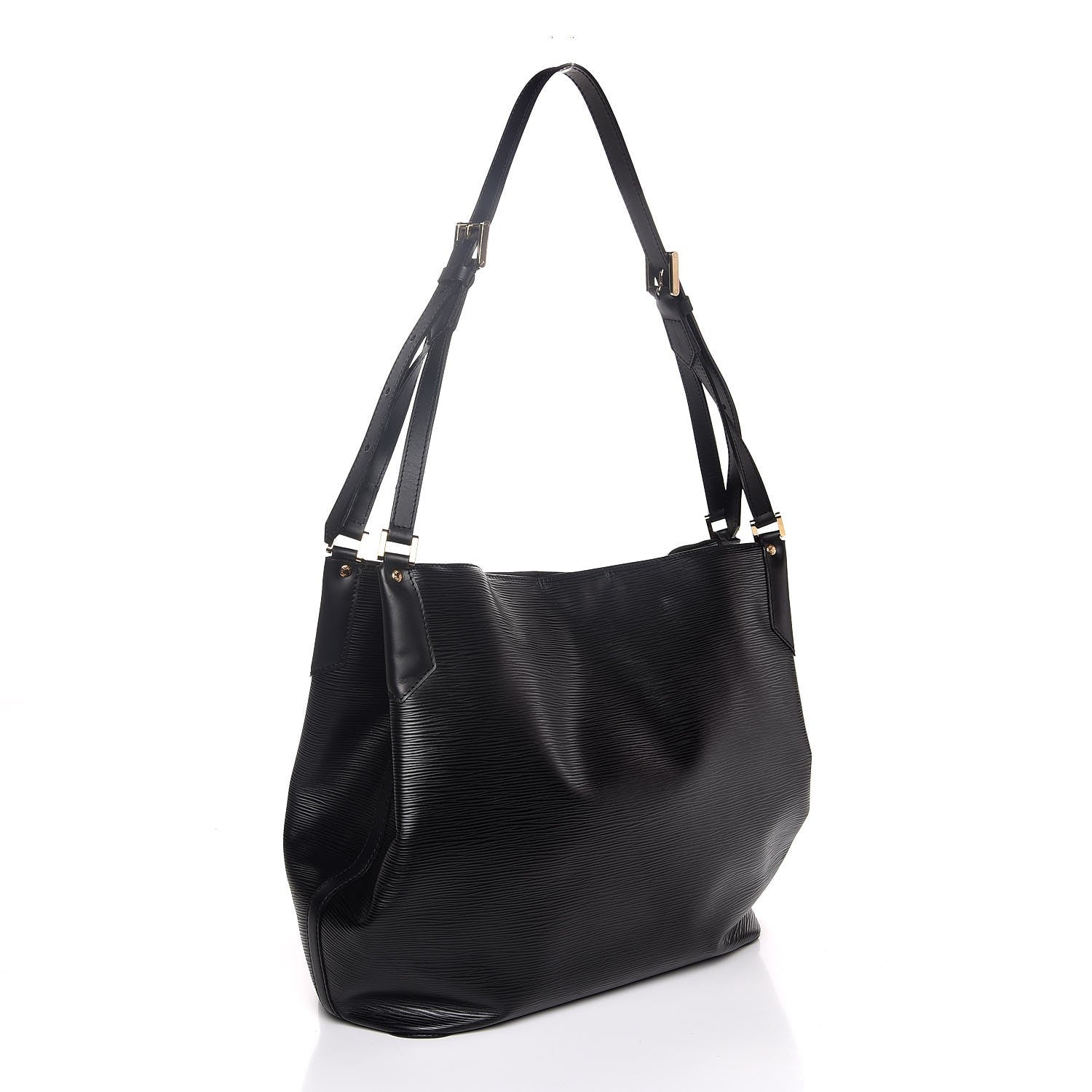 Louis Vuitton Epi Mandara MM Black 3 of 7