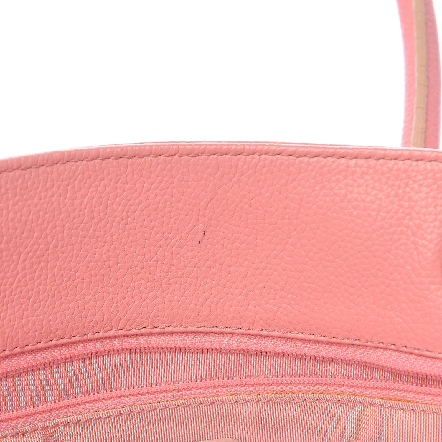 Chanel Calfskin Cerf Shopper Tote Pink 9 of 23