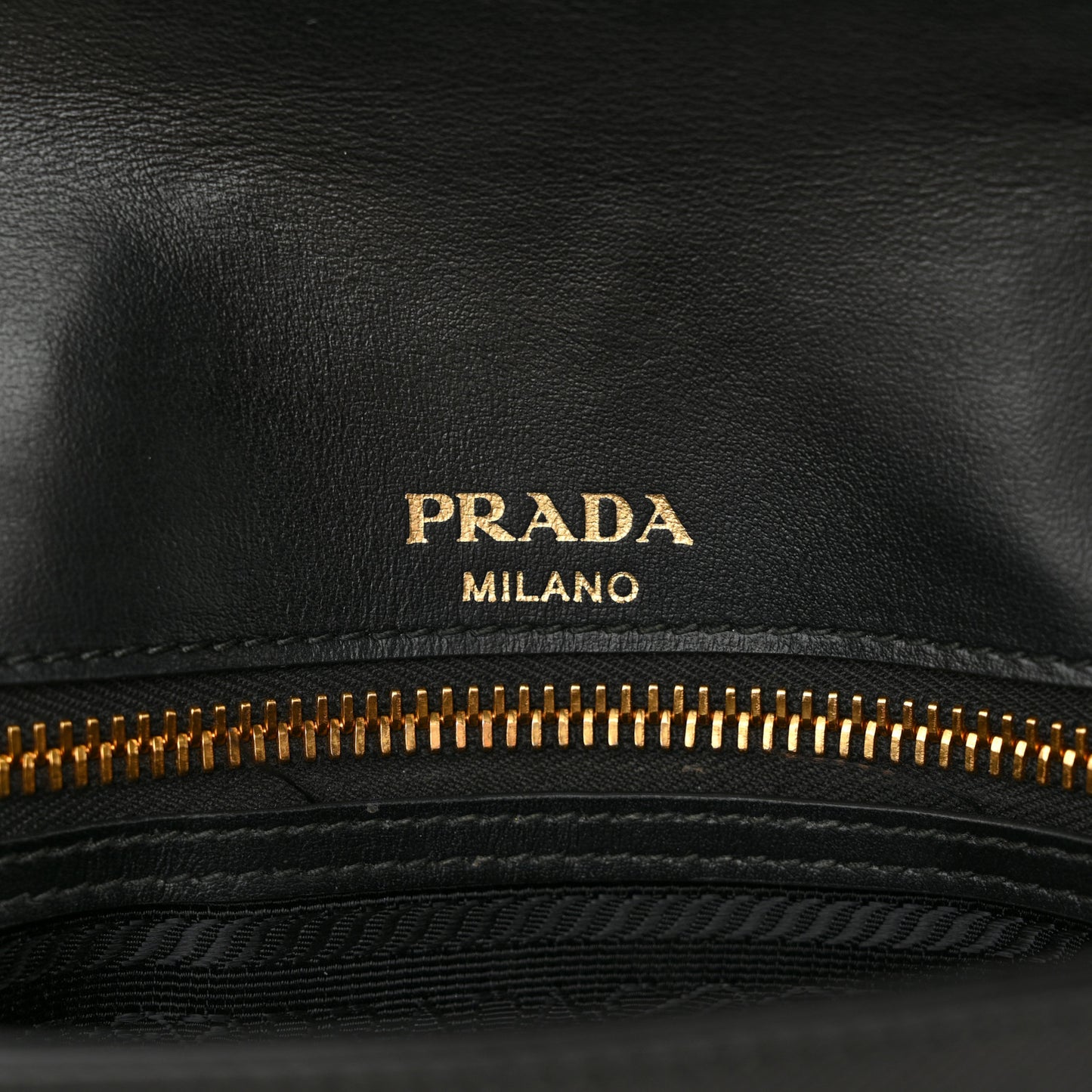 Saffiano Flap Shoulder Bag Black