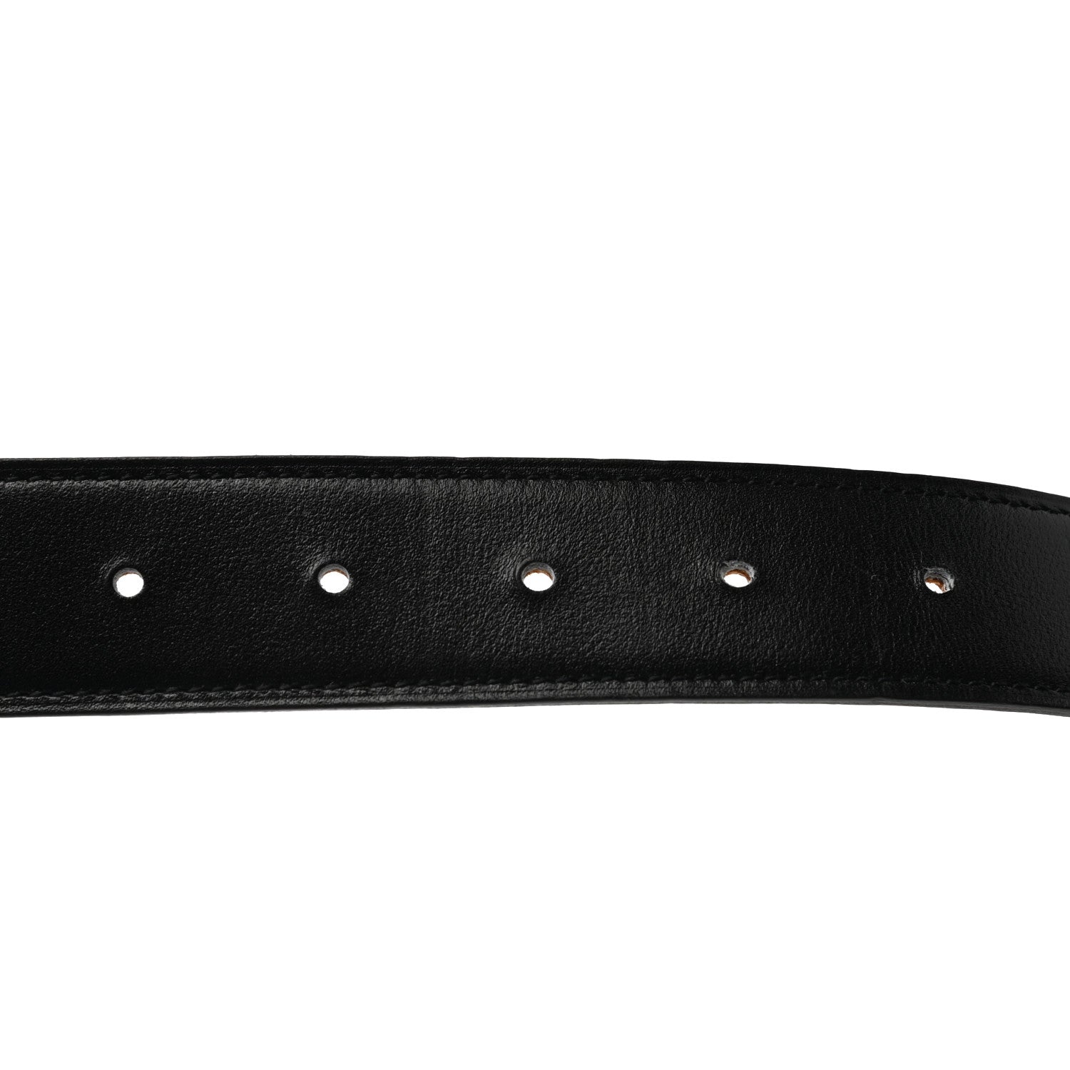 Hermes 135 Togo 32mm Martelee H Belt 85 Black Gold 4 of 5