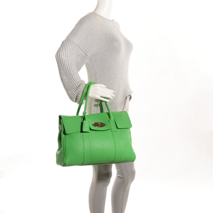 Mulberry Soft Grain Leather Bayswater Queen Green 6 of 13