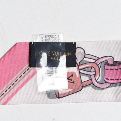Louis Vuitton Silk Monogram A la Folie BB Bandeau Light Pink 4 of 4