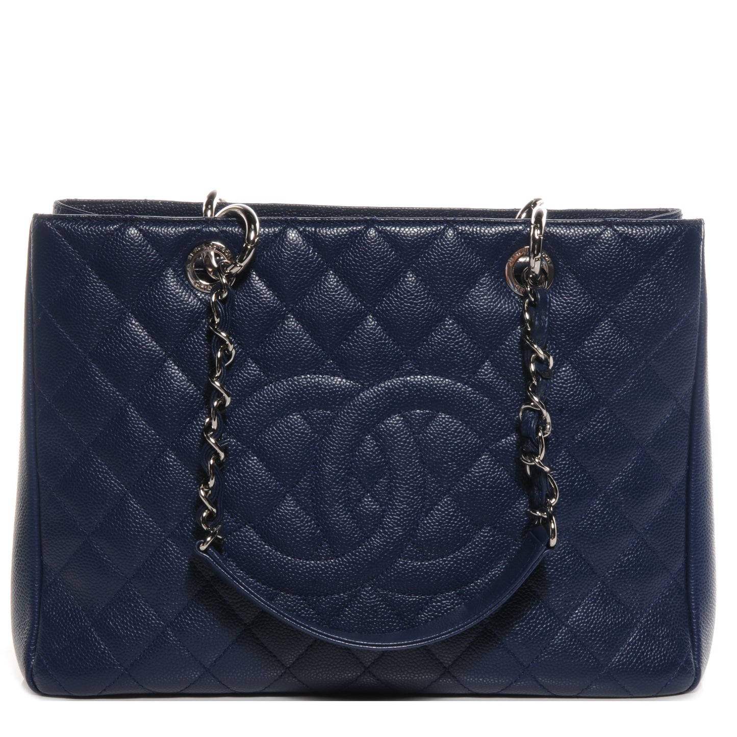 Caviar Grand Shopping Tote GST Navy