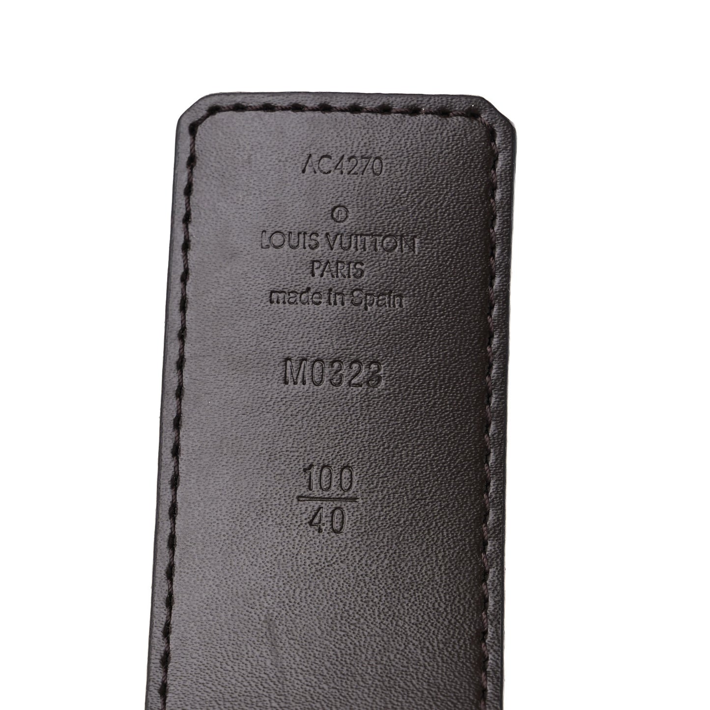 Monogram 40mm LV Initiales Belt 100 40