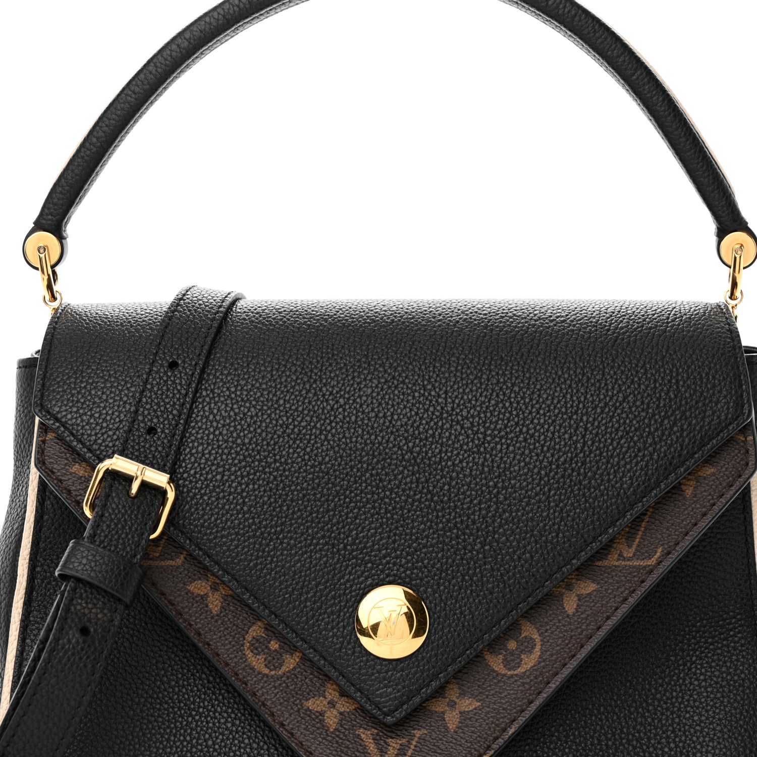 Louis Vuitton Monogram Double V Black 8 of 11