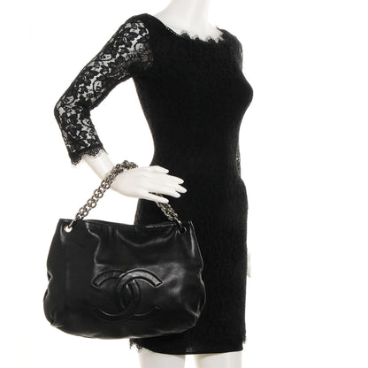 Chanel Lambskin Soft and Chain Small Hobo Black 2 of 7