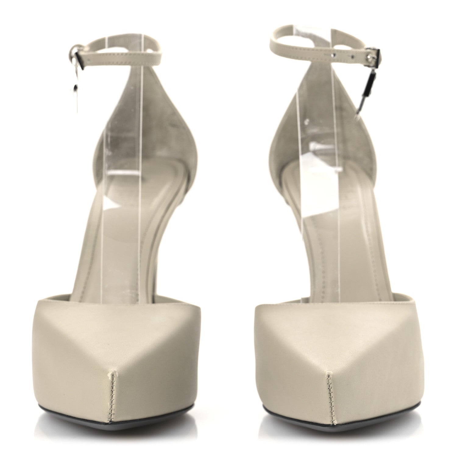 Givenchy Calfskin G Lock Sandals 36 Natural Beige 3 of 12