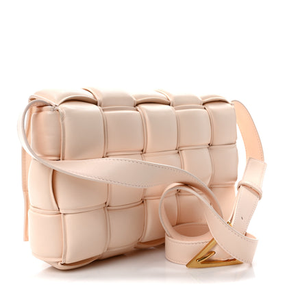 Bottega Veneta Nappa Maxi Intreccio Padded Cassette Crossbody Bag Melon Washed 3 of 10