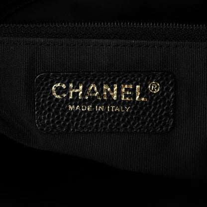 Chanel Caviar Quilted Grand Shopping Tote GST Black 7 of 15