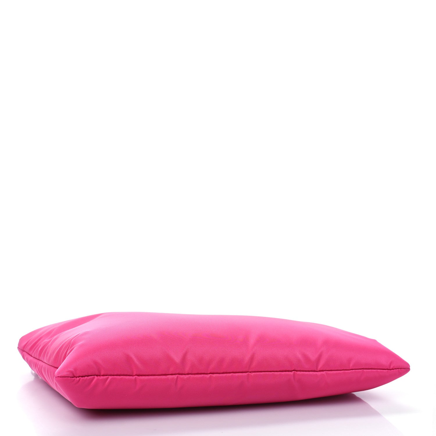 Prada Tessuto Nylon Soft Padded Medium Chain Clutch Bag Fuxia 4 of 8