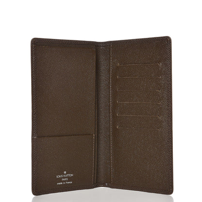 Louis Vuitton Taiga Porte Valeurs Organizer Wallet Grizzli 5 of 9