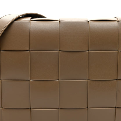 Bottega Veneta Calfskin Maxi Intreccio Cassette Bag Argil 7 of 9