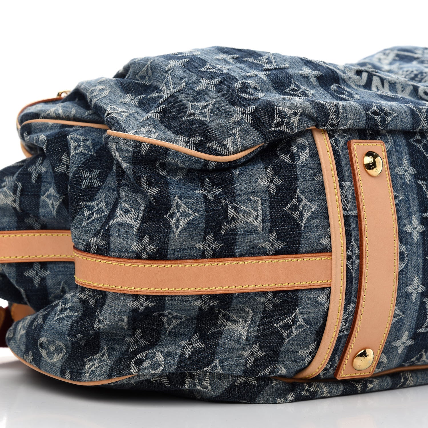 Louis Vuitton Denim Raye Cabas GM 5 of 9