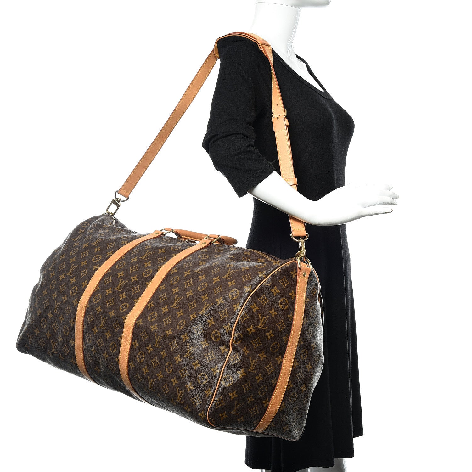 Louis Vuitton Monogram Keepall Bandouliere 60 2 of 16