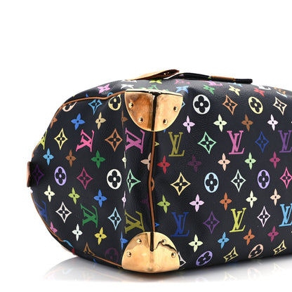 Louis Vuitton Monogram Multicolor Speedy 30 Black 7 of 8