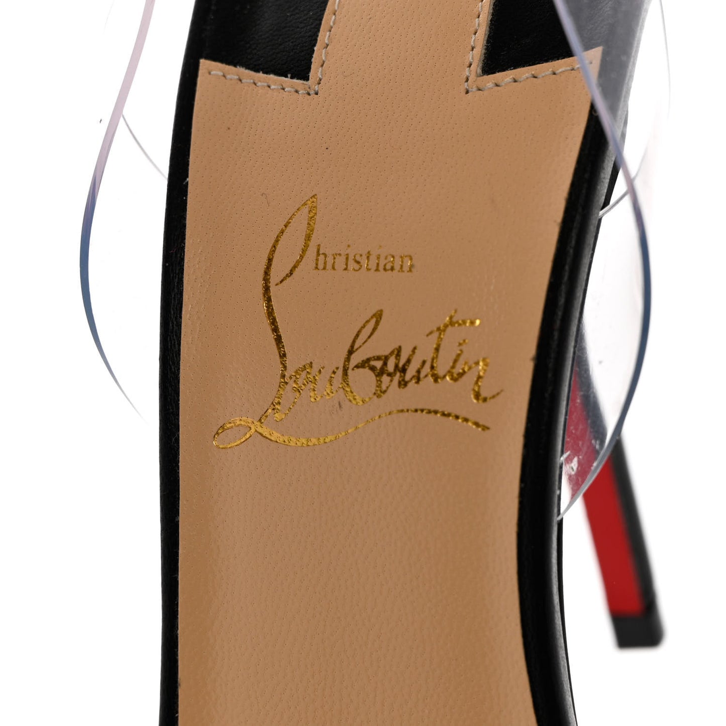 Shiny Nappa PVC Jonatina 100 Sandals 36.5 Black